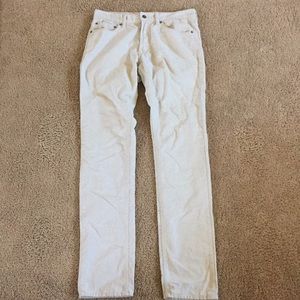 Old Navy White Khakis
